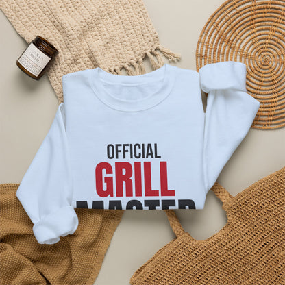Official Grill Master Dad Sweatshirt, Grill Master Dad Crewneck