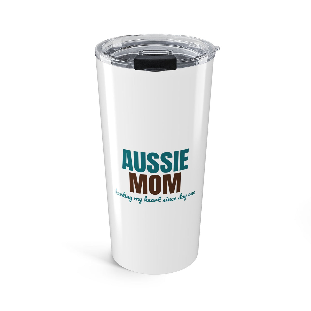 Aussie Mom Herding My Heart Since Day One Tumbler, Aussie Mom Travel Tumbler 20oz