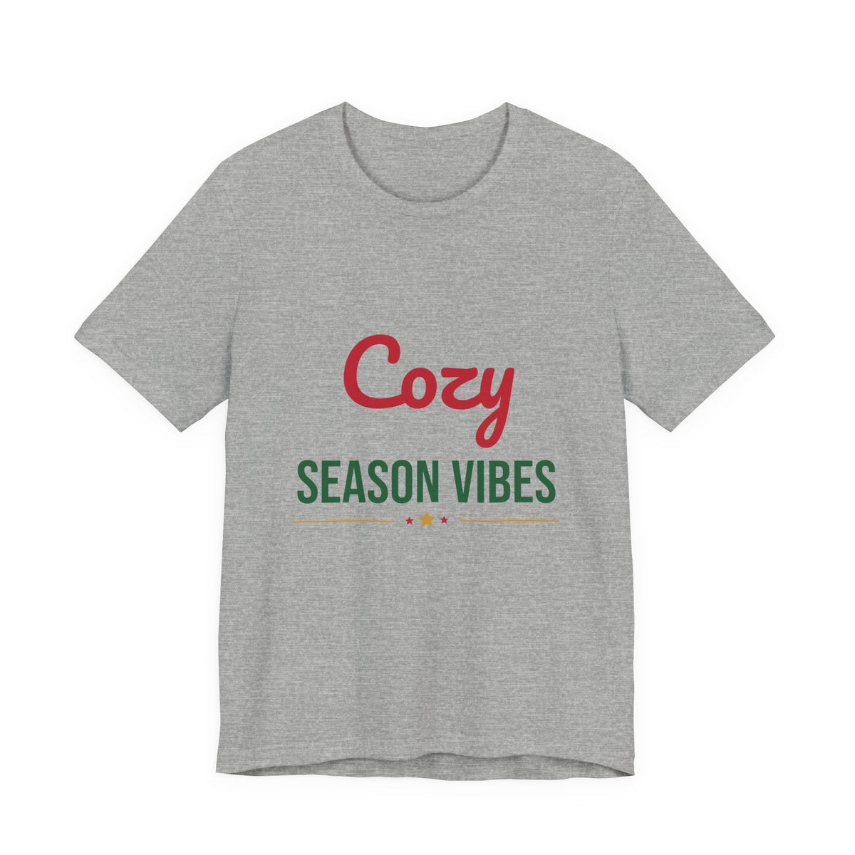 Cozy Season Vibes Shirt, Winter T-Shirt, Cozy Holiday Tee