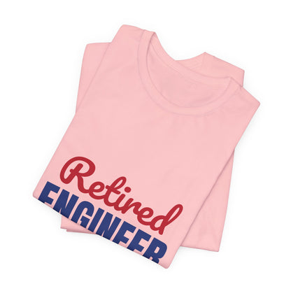 Retired Engineer Problem Solved Permanently Shirt, Engineer Retirement T-Shirt, Retired Engineer Gift