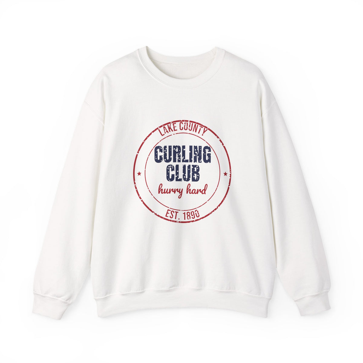 Lake County Curling Club Hurry Hard Est. 1890 Sweatshirt