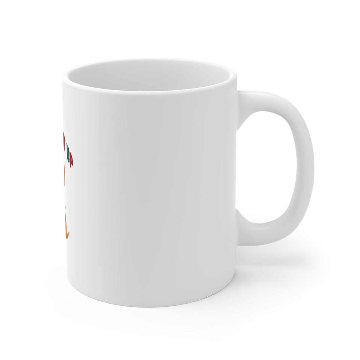 Merry and Lit Up Dachshund Christmas Lights Mug, Dachshund Christmas Lights Mug 11oz