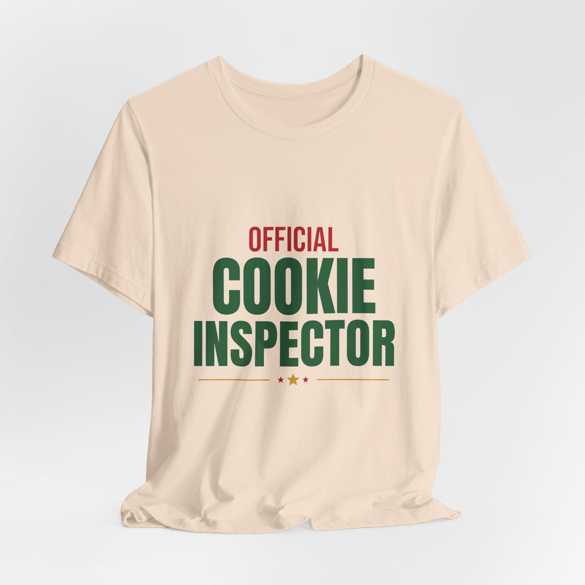 Official Cookie Inspector Shirt, Funny Christmas Baking T-Shirt