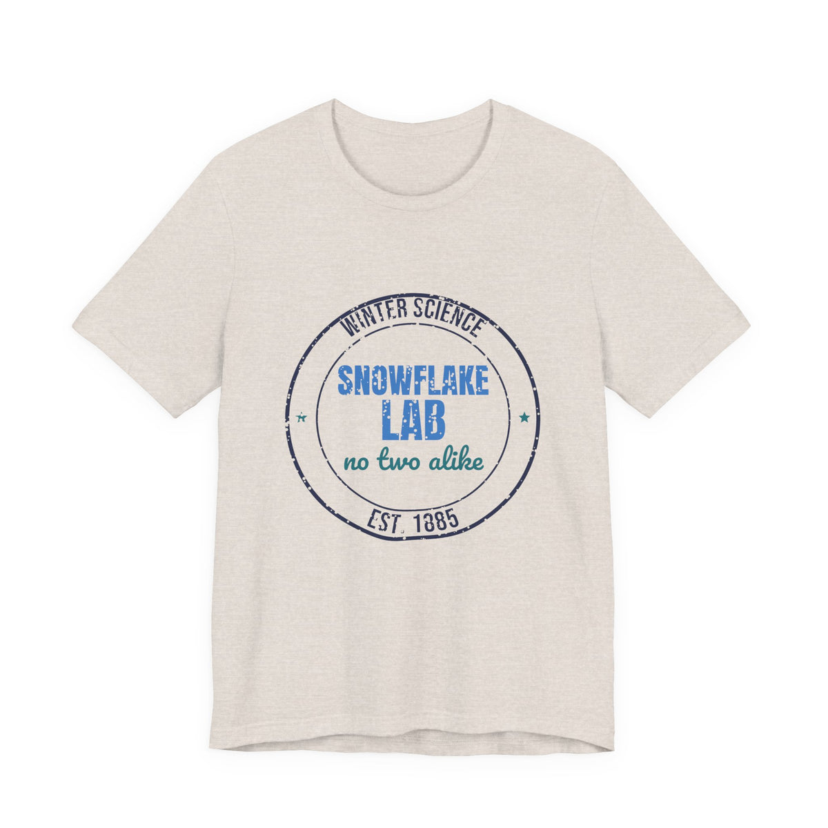 Winter Science Snowflake Lab Est. 1885 Shirt, Vintage Winter T-Shirt, Vintage Winter Gift