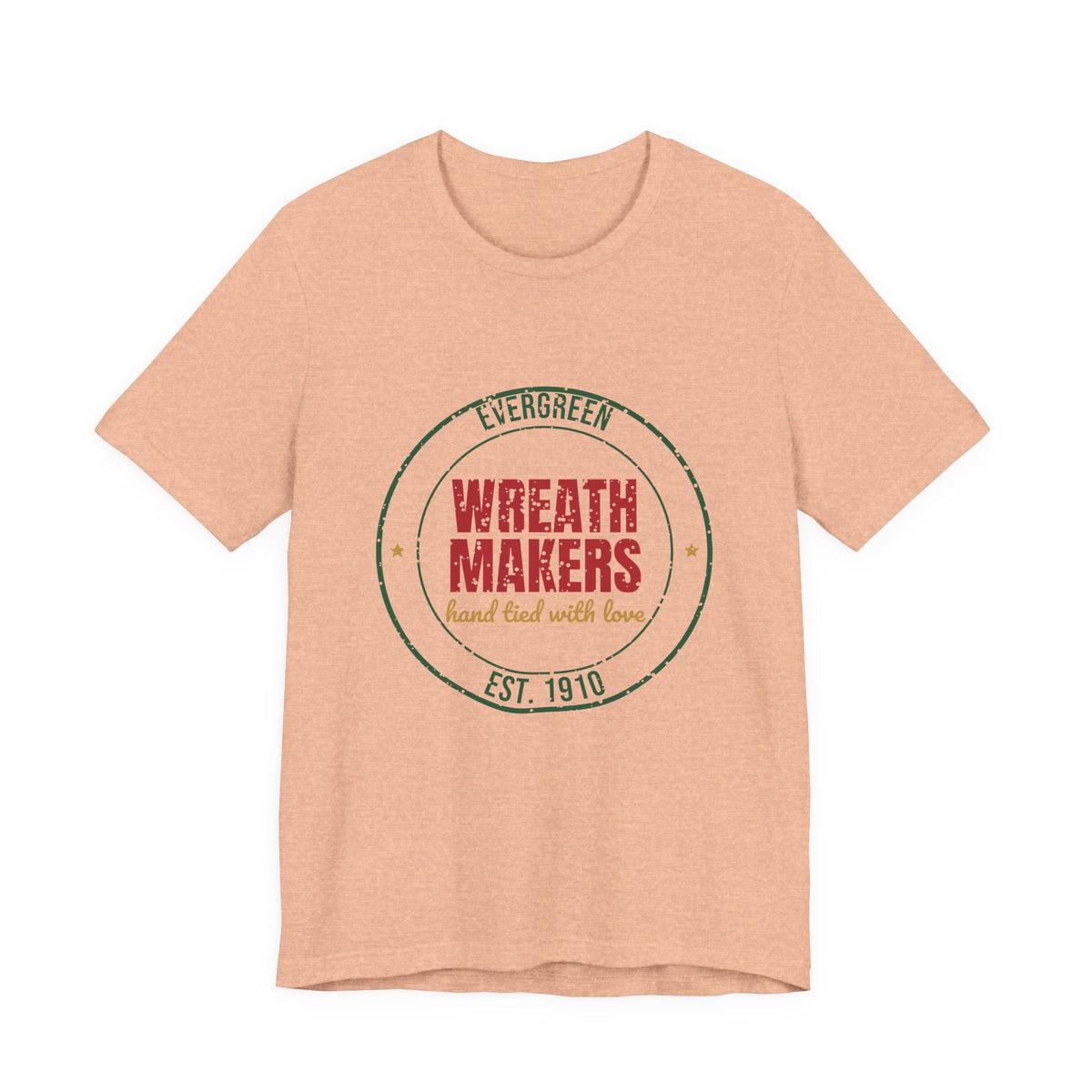 Evergreen Wreath Makers Est. 1910 Shirt, Vintage Christmas T-Shirt, Vintage Christmas Gift