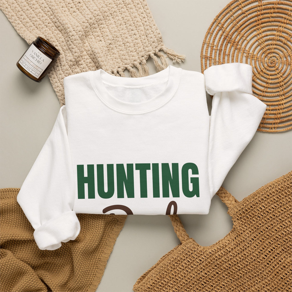 Hunting Dad Up Before the Sun Sweatshirt, Hunting Dad Crewneck
