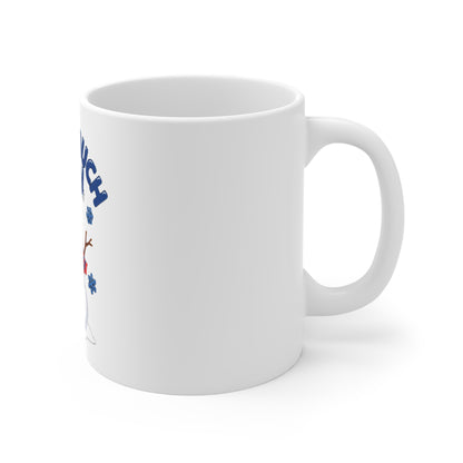 Snow Much Fun Mug, Snowman Winter Coffee Mug 11oz