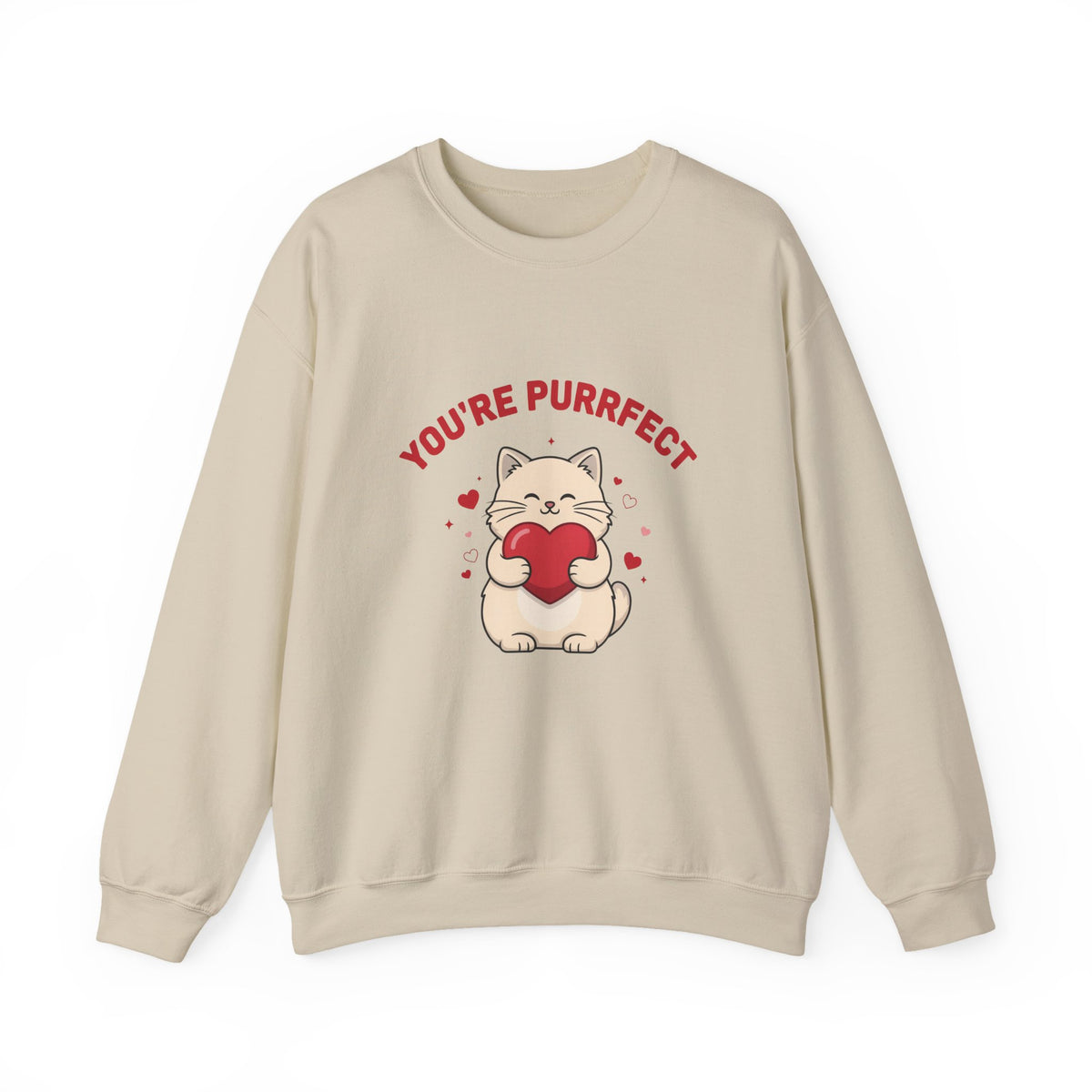 You're Purrfect Valentine Cat Sweatshirt