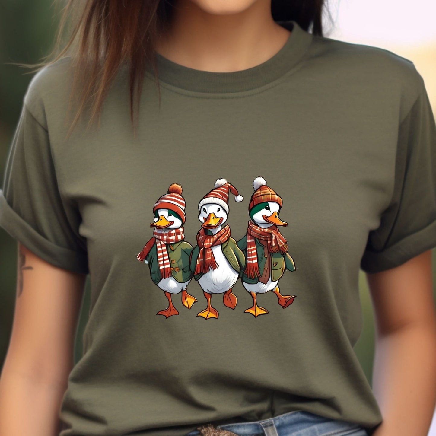 Christmas T-Shirts with Ducks (Copy)