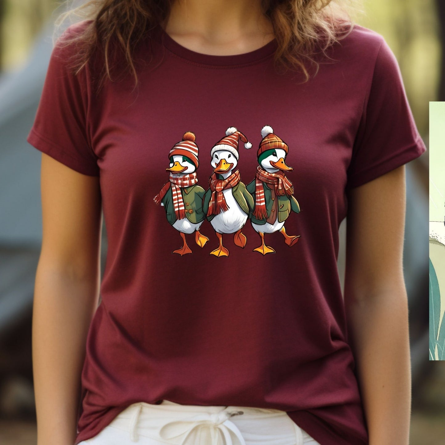 Christmas T-Shirts with Ducks (Copy)