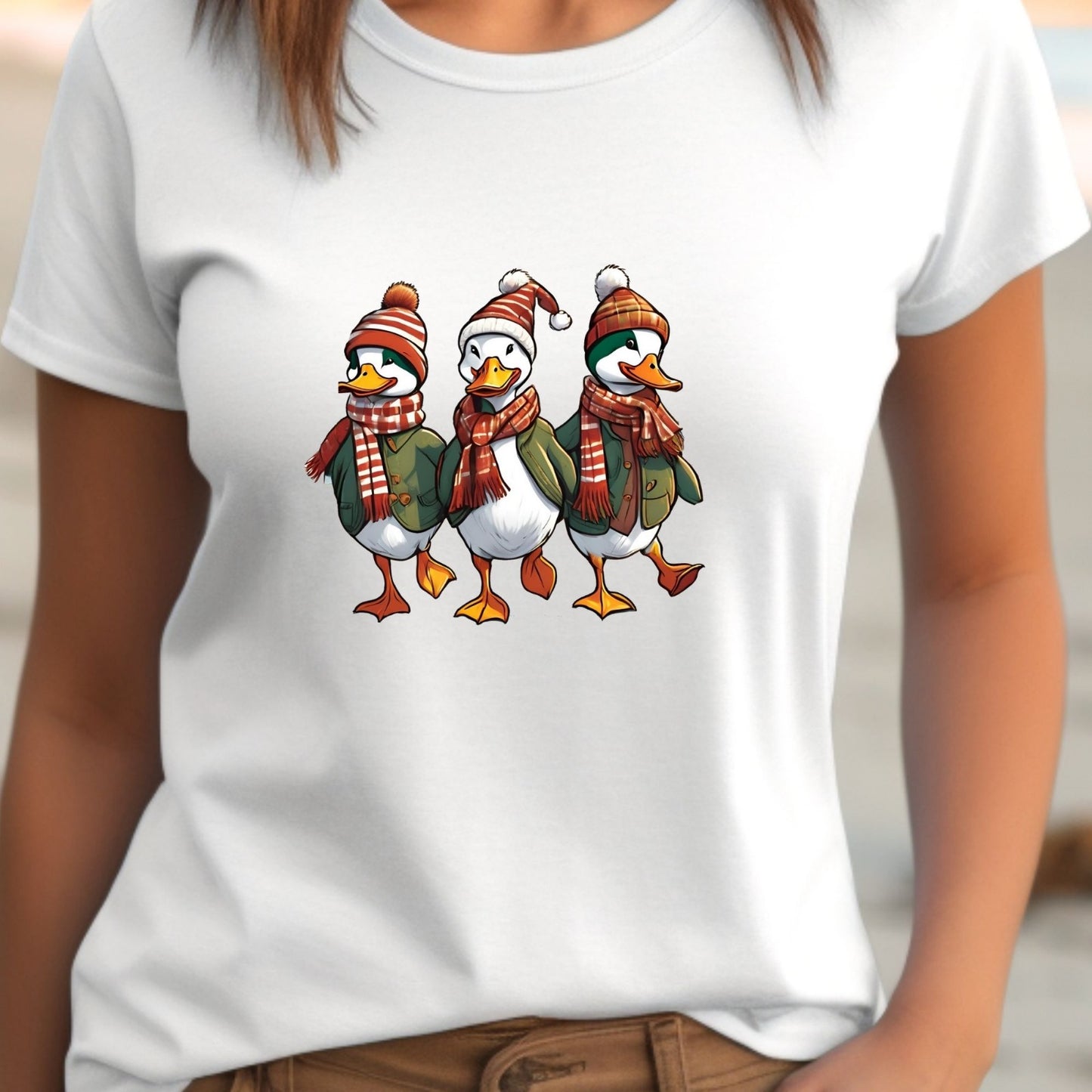 Christmas T-Shirts with Ducks (Copy)