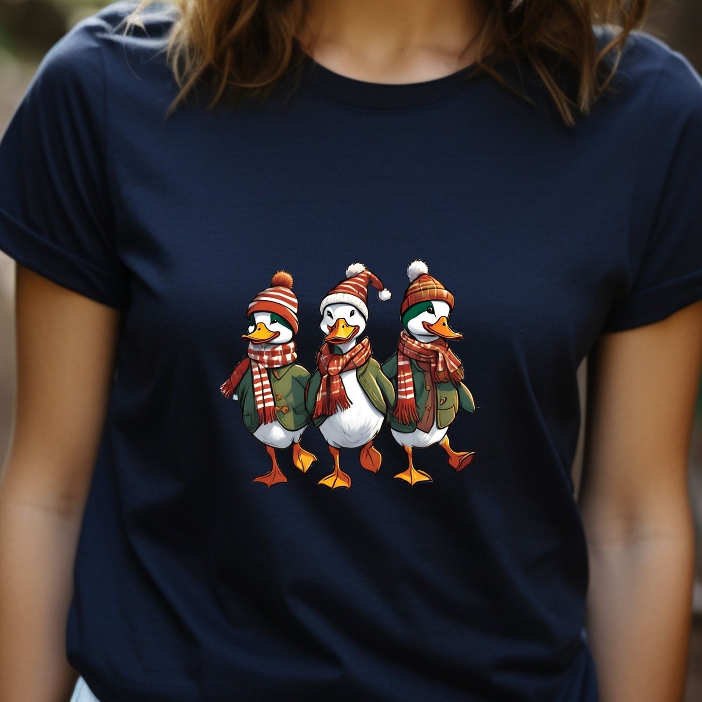 Christmas T-Shirts with Ducks (Copy)
