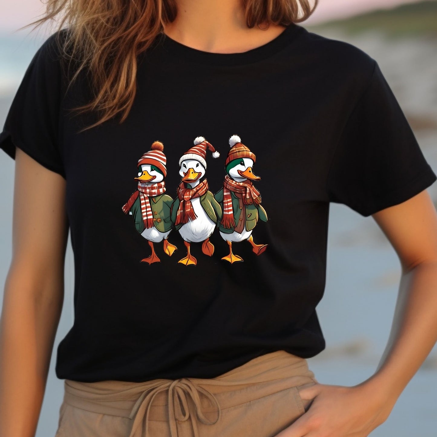 Christmas T-Shirts with Ducks (Copy)