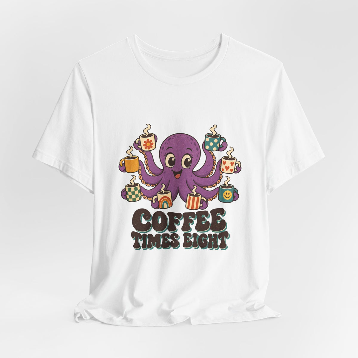 Coffee Times Eight Octopus Shirt, Octopus Coffee T-Shirt, Octopus Coffee Gift lifestyle