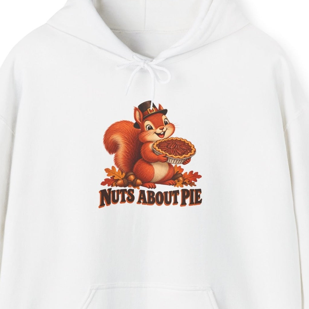 Nuts About Pie Squirrel Thanksgiving Hoodie, Squirrel Thanksgiving Hoodie lifestyle
