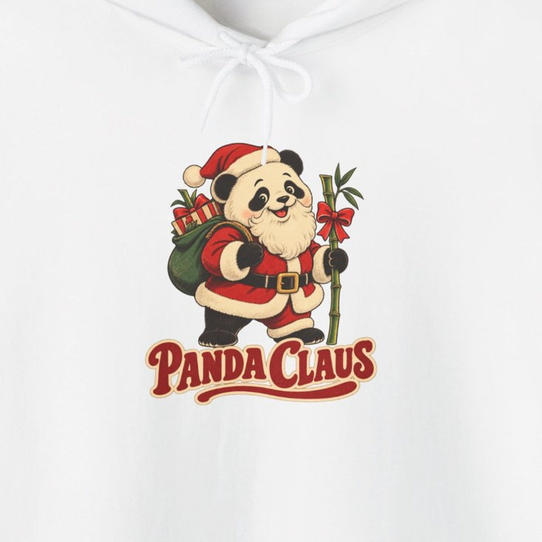 Panda Claus Christmas Panda Hoodie, Panda Christmas Hoodie lifestyle