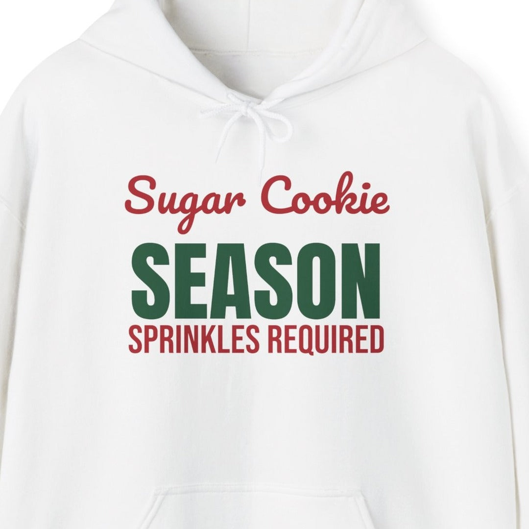 Sugar Cookie Season Sprinkles Required Hoodie, Christmas Baking Hoodie lifestyle