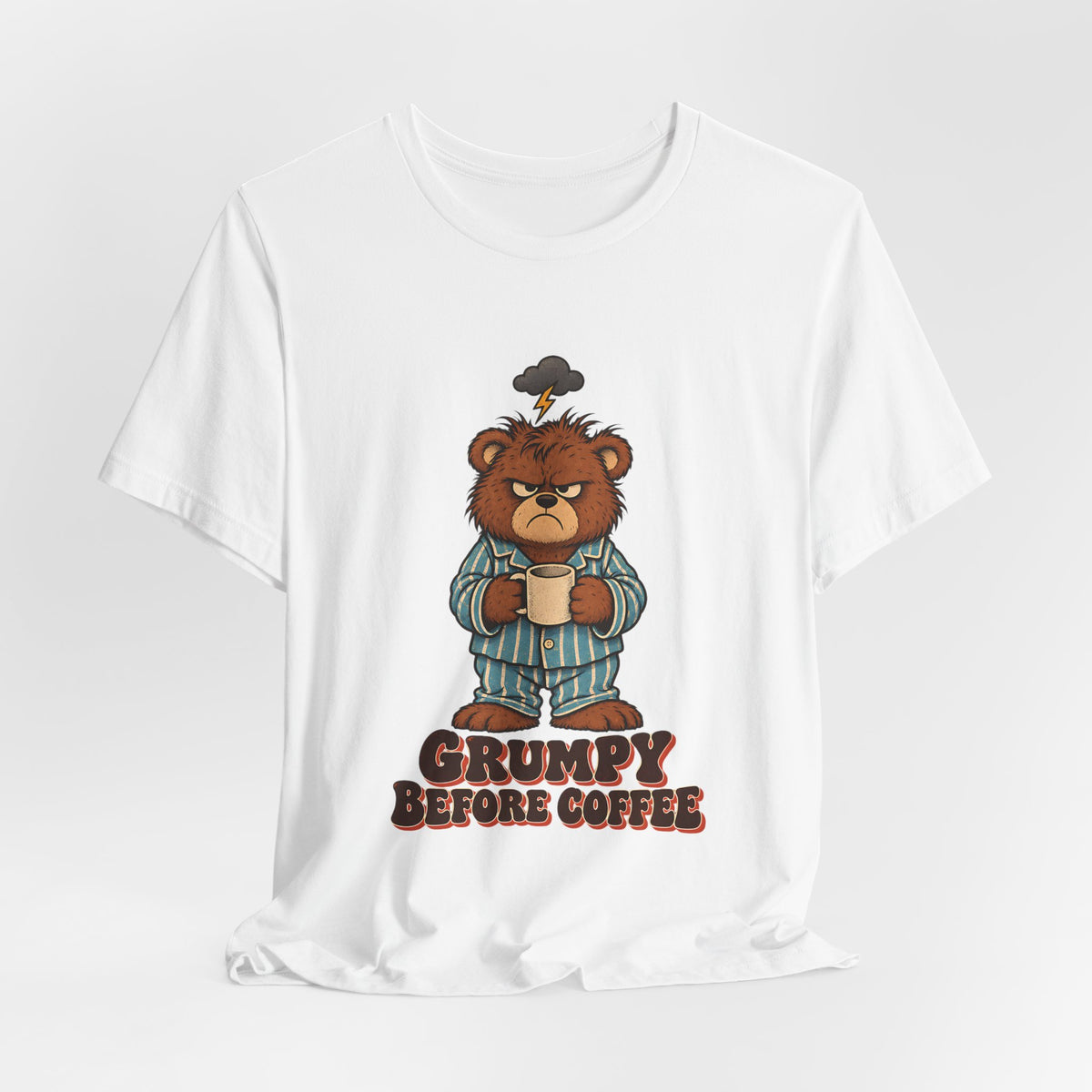 Grumpy Before Coffee Bear Shirt, Funny Coffee Bear T-Shirt, Funny Coffee Bear Gift lifestyle