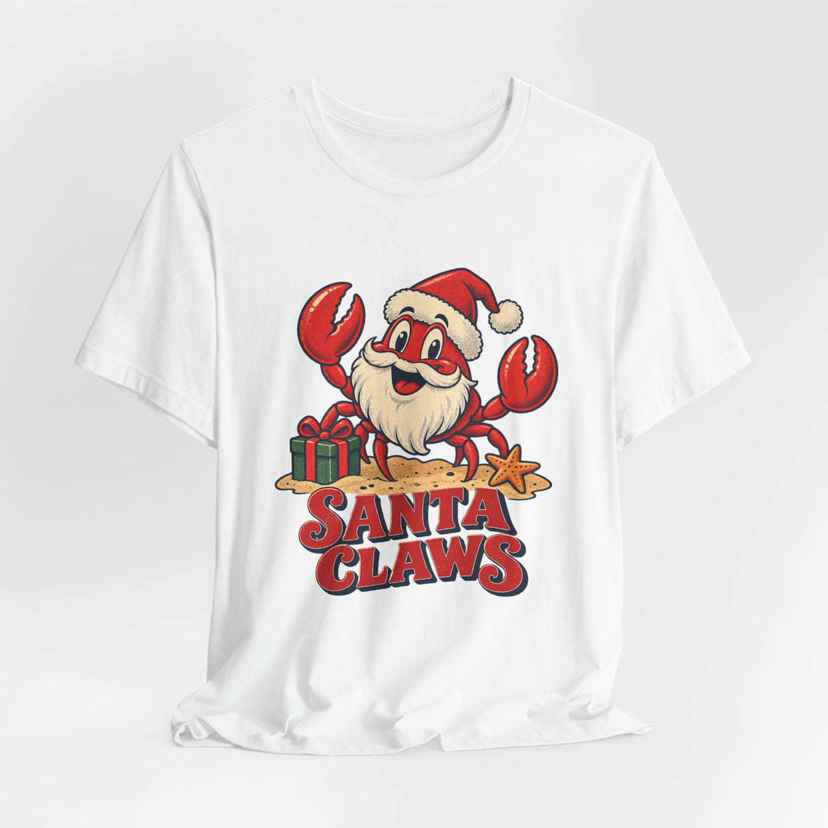 Santa Claws Christmas Crab Shirt, Crab Christmas T-Shirt, Crab Christmas Gift lifestyle